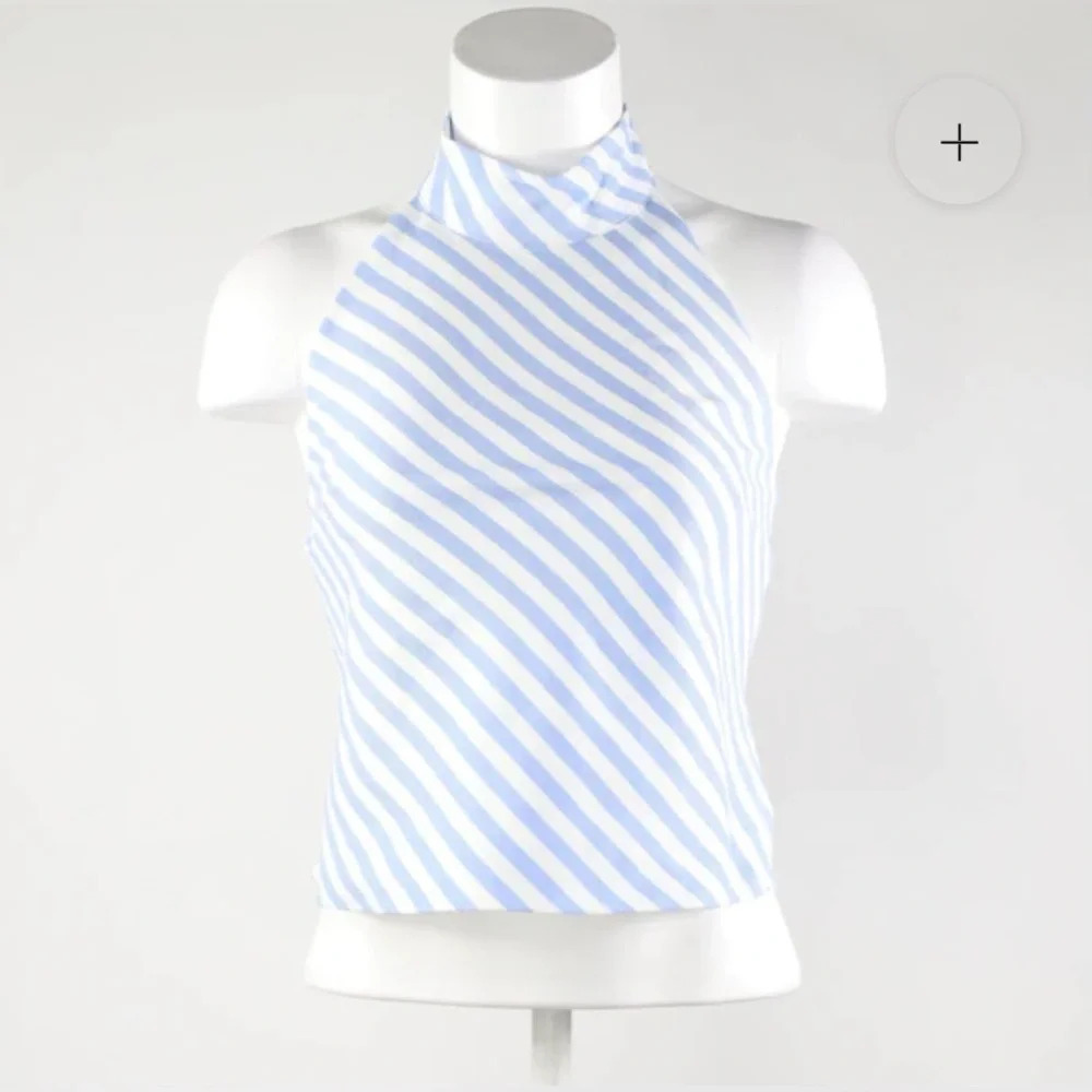 Finders Keepers Stripes Crop Top, size XS, excellent condition. Fully lined.
